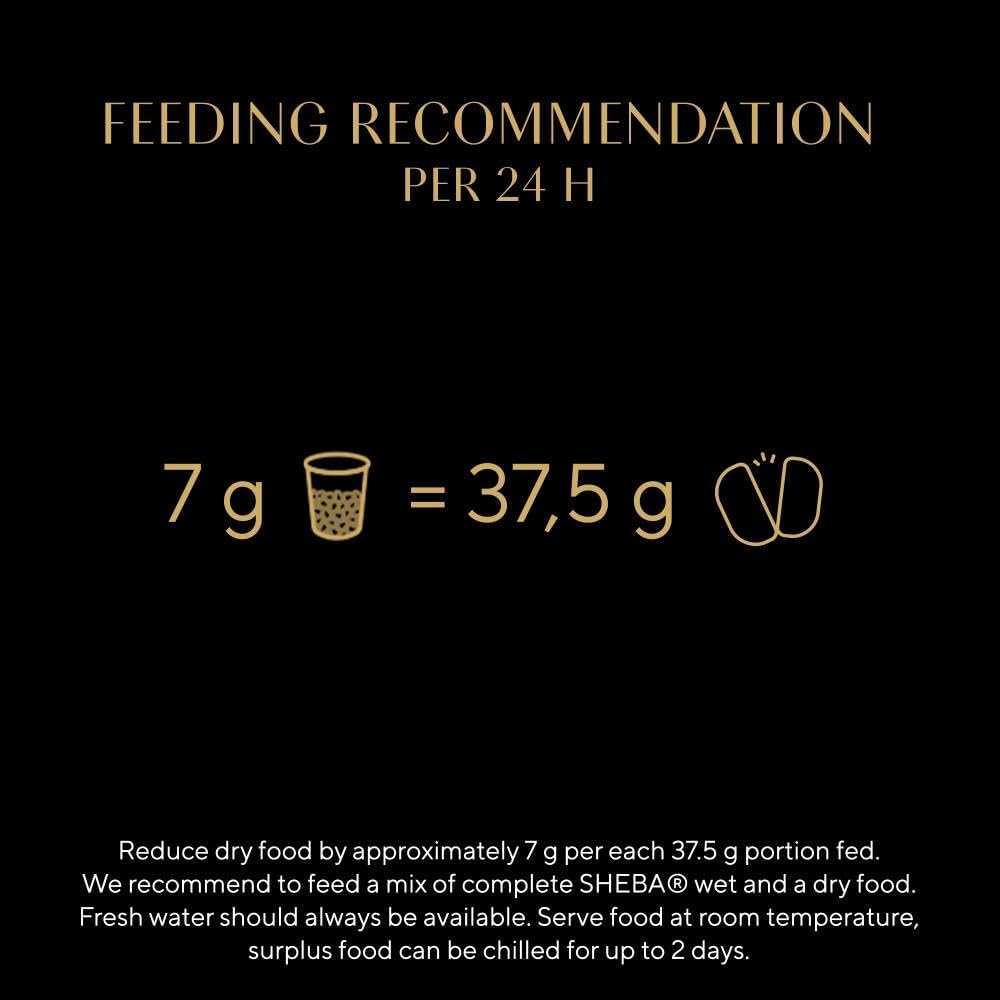 Sheba Perfect Portions Cat Food Tray with Chicken in Loaf, 225 g (Pack of 8)