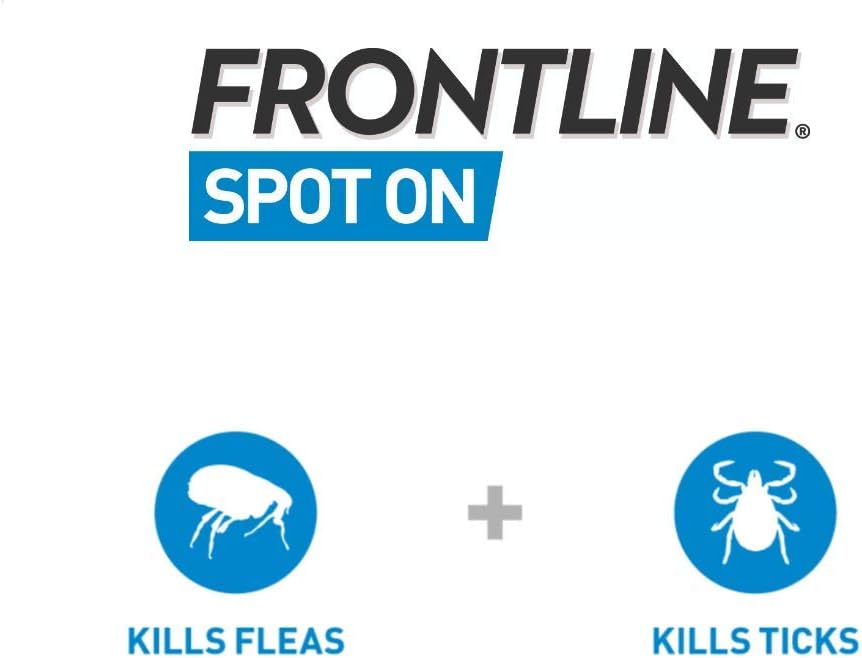 FRONTLINE Spot On Flea & Tick Treatment for Cats - 3 Pipettes