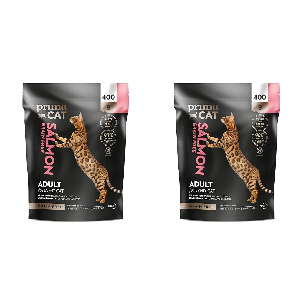 PrimaCat - Complete Dry Chicken Flavoured Cat Food, Sterilised Adult Cat Food, 400g