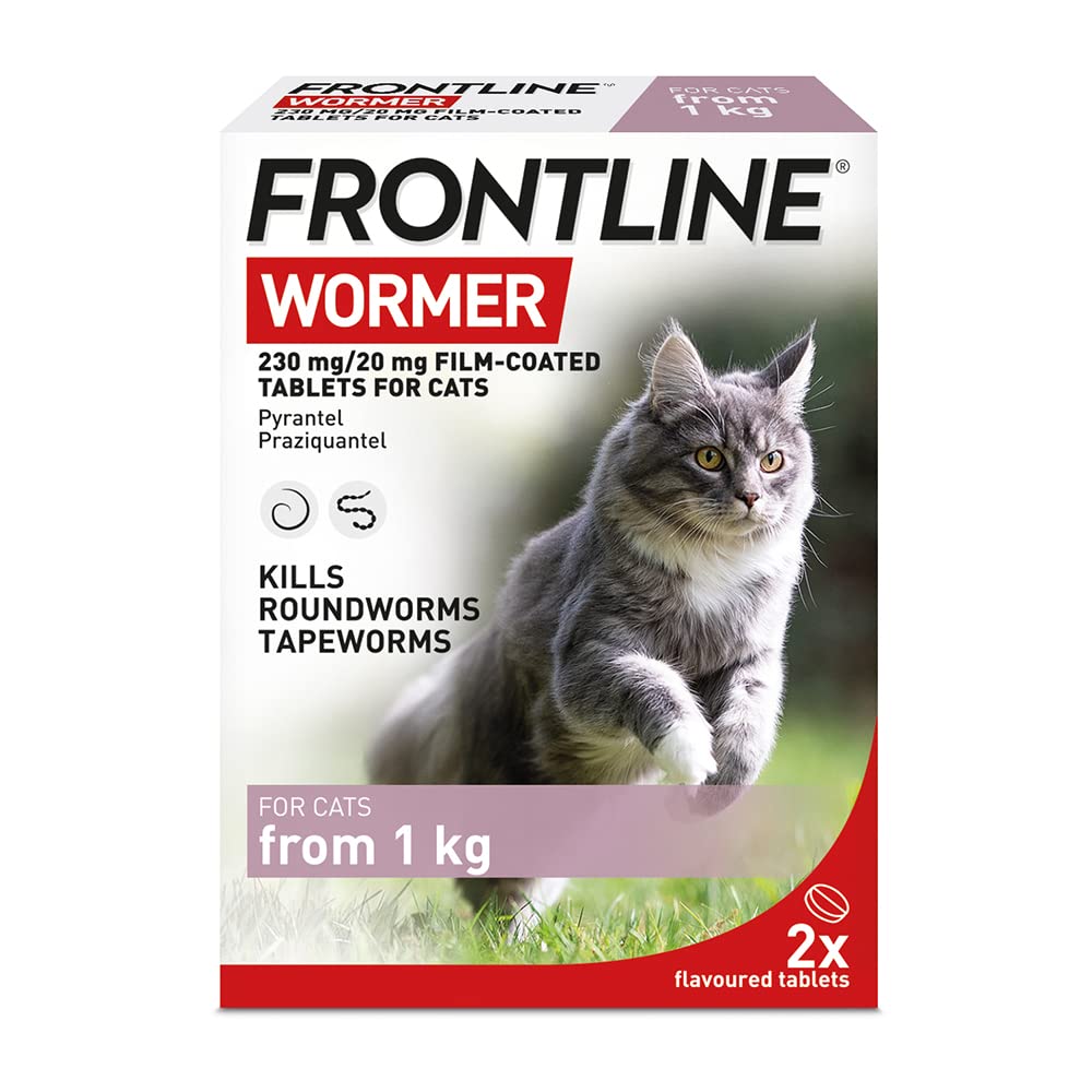 FRONTLINE Spot On Flea & Tick Treatment for Cats - 3 Pipettes