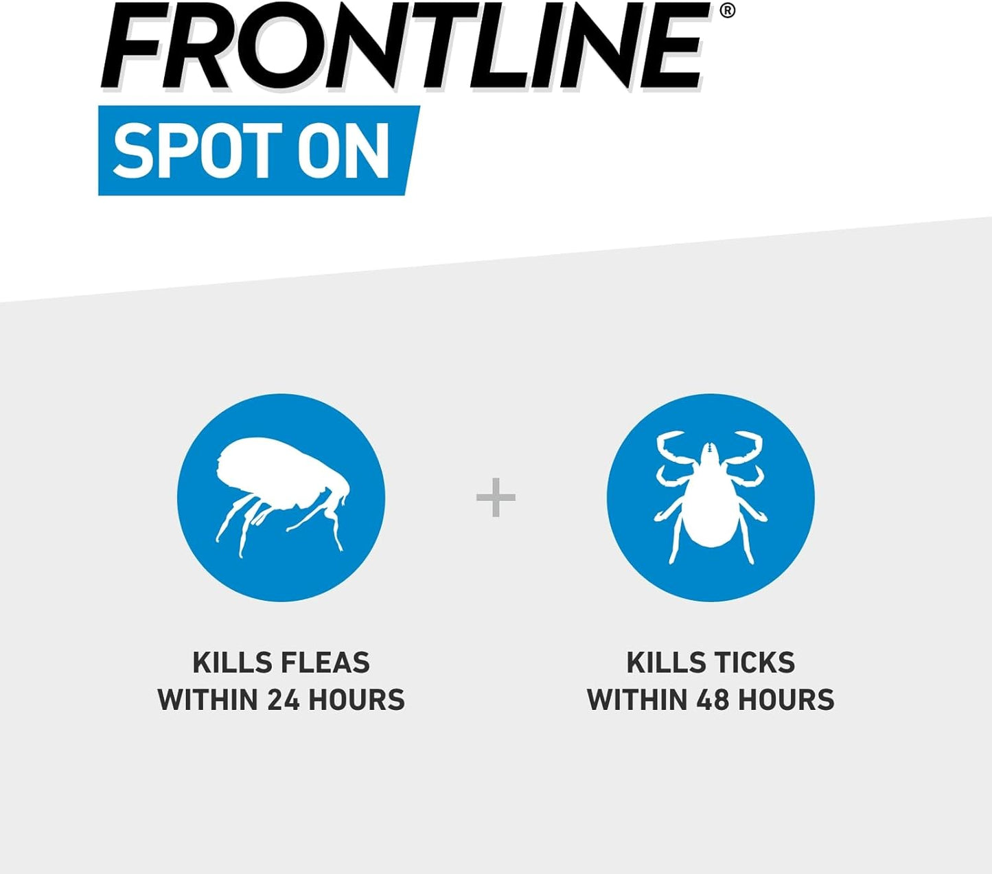 FRONTLINE Spot On Flea & Tick Treatment for Large Dog (20-40kg) 3 Pipettes