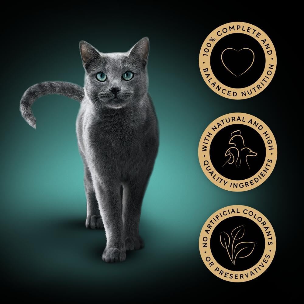 Sheba Cat Wet Food - Fresh and Fine - Cat Pouches Poultry in Gravy -3 x 15 x 50 g