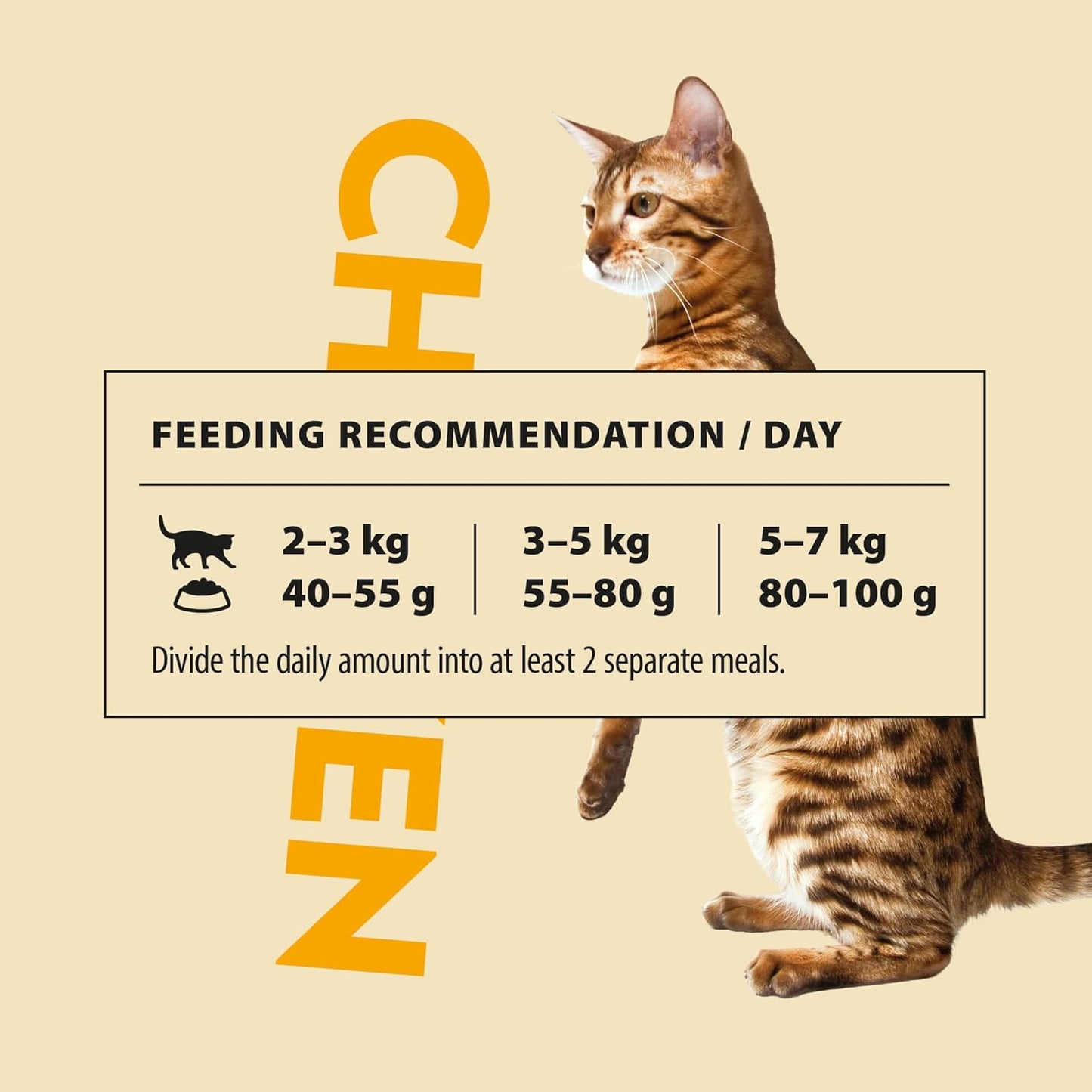 PrimaCat - Complete Dry Chicken Flavoured Cat Food, Sterilised Adult Cat Food, 400g