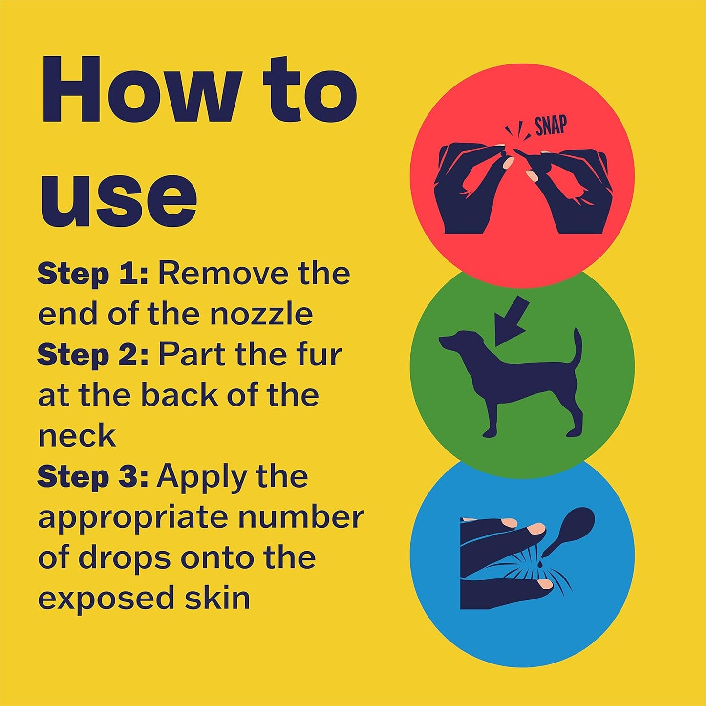 Bob Martin Clear Spot On Flea Treatment for Medium Dogs (10-20kg) - Kills Fleas & Ticks (3 Pipettes)