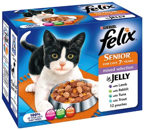 Felix Mixed Selection in Jelly Cat Food 120x100g