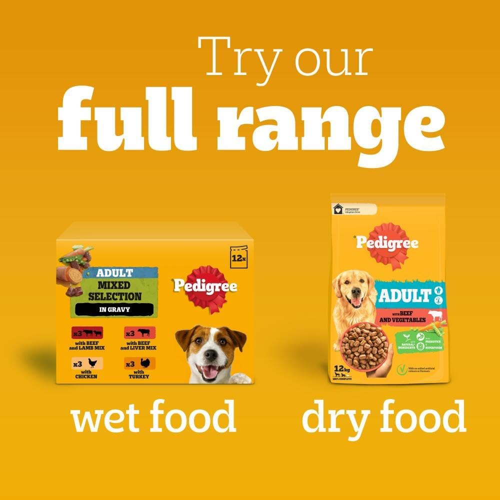 Pedigree Dentastix - Daily Dental Care Chews, Small Dog Treats from 5-10 kg, 10 Bags (10 x 110 g/Total of 70 Sticks)