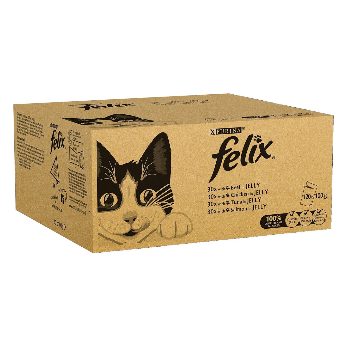 Felix Mixed Selection in Jelly Cat Food 120x100g