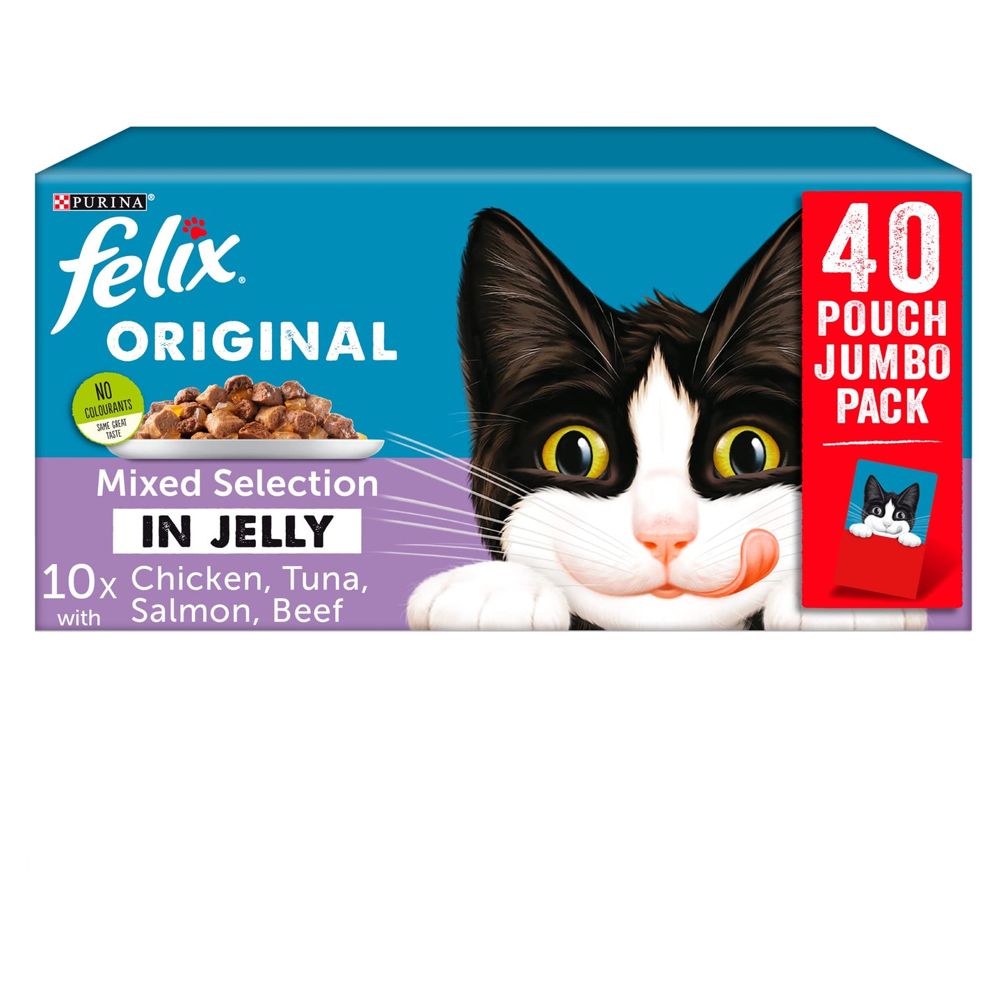 Felix Mixed Selection in Jelly Cat Food 120x100g