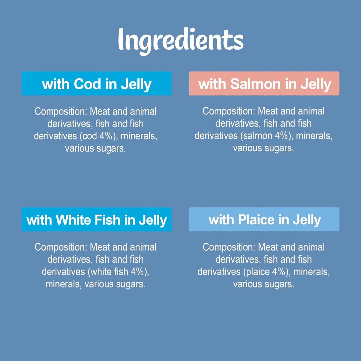 FELIX ORIGINAL Fish Favourites in Jelly Wet Cat Food 40x85g