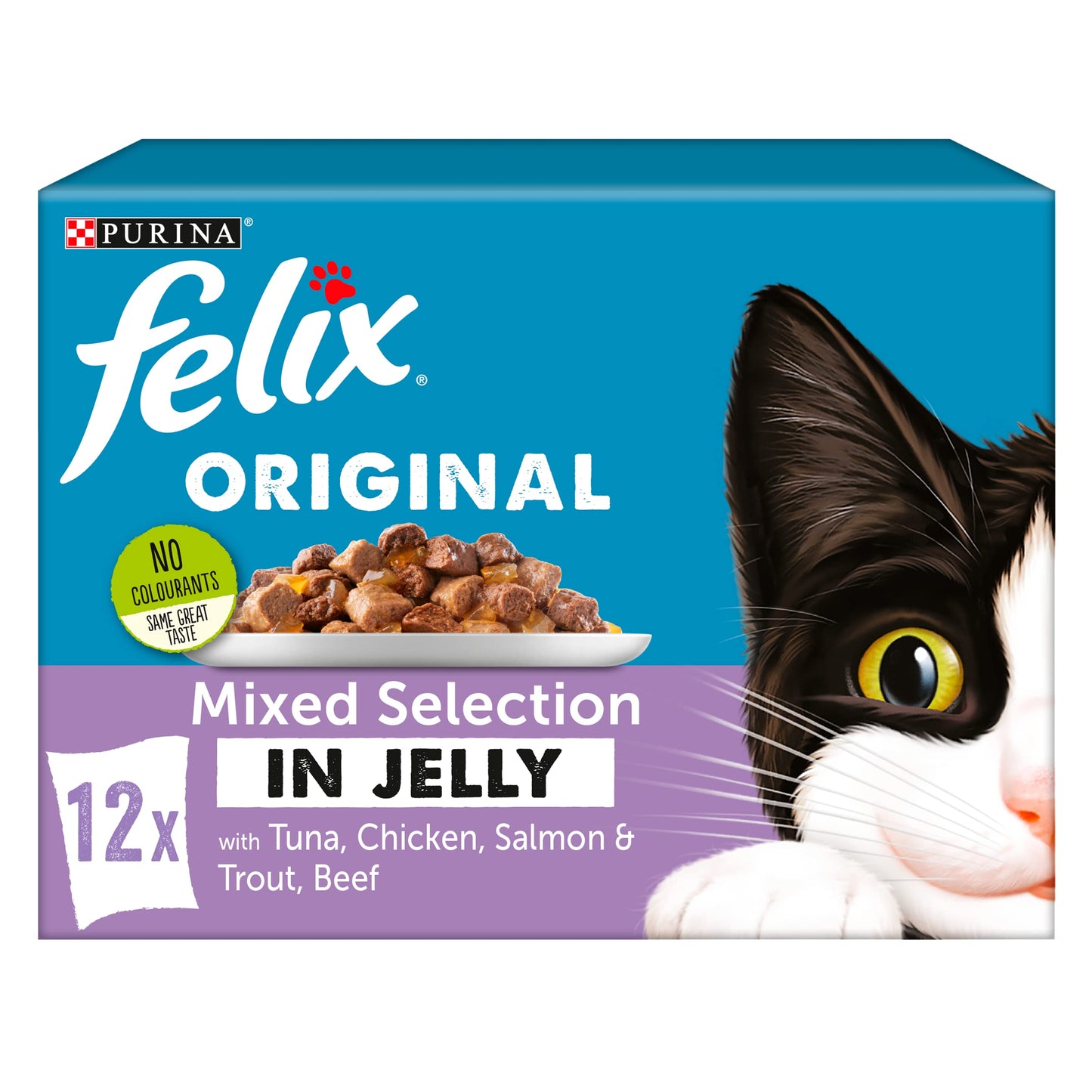 Felix Mixed Selection in Jelly Cat Food 120x100g