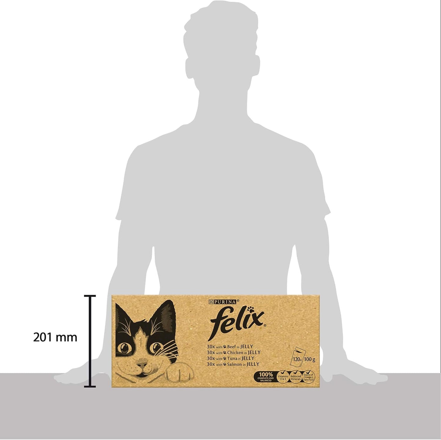 Felix Mixed Selection in Jelly Cat Food 120x100g