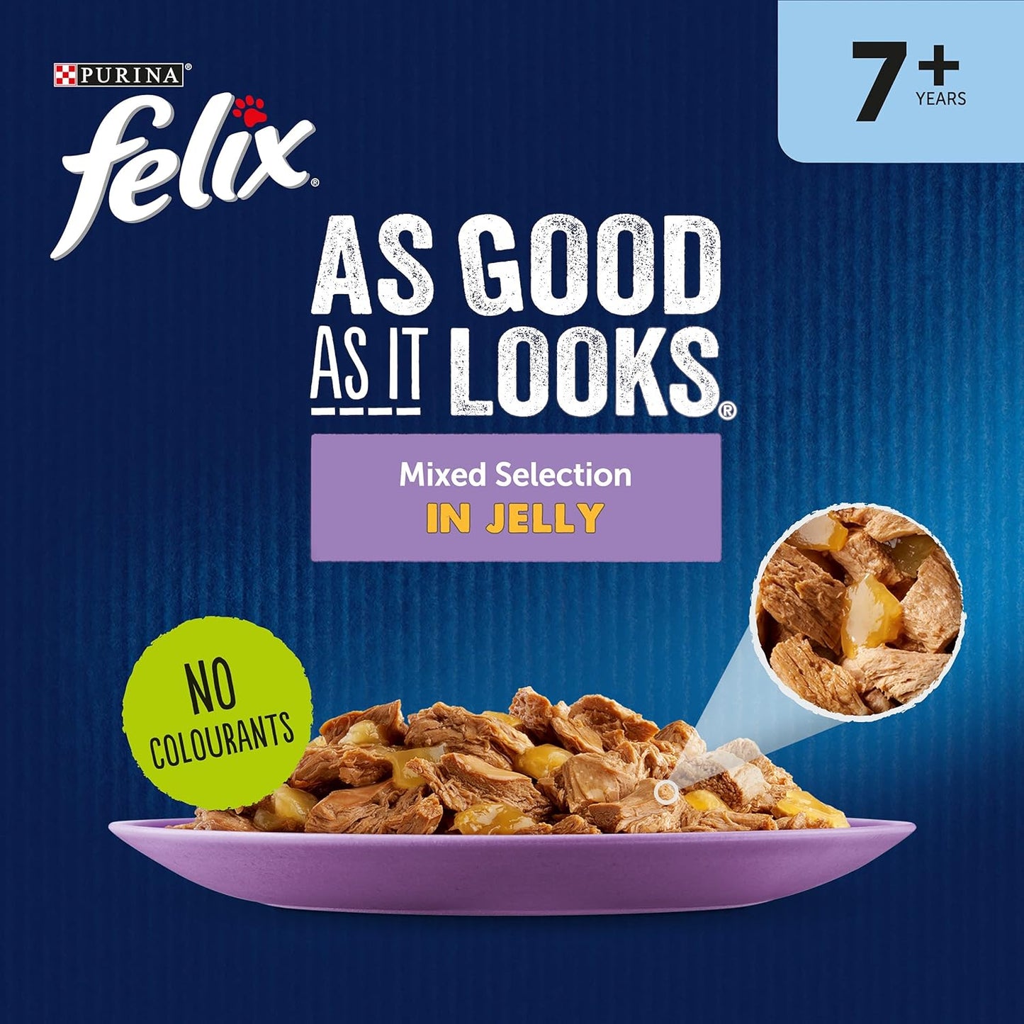 Felix As Good As It Looks 7+ Mixed Cat Food 120x100g