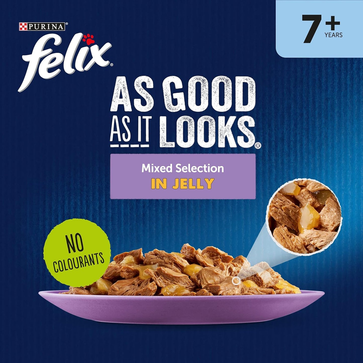 Felix As Good As It Looks 7+ Mixed Cat Food 120x100g