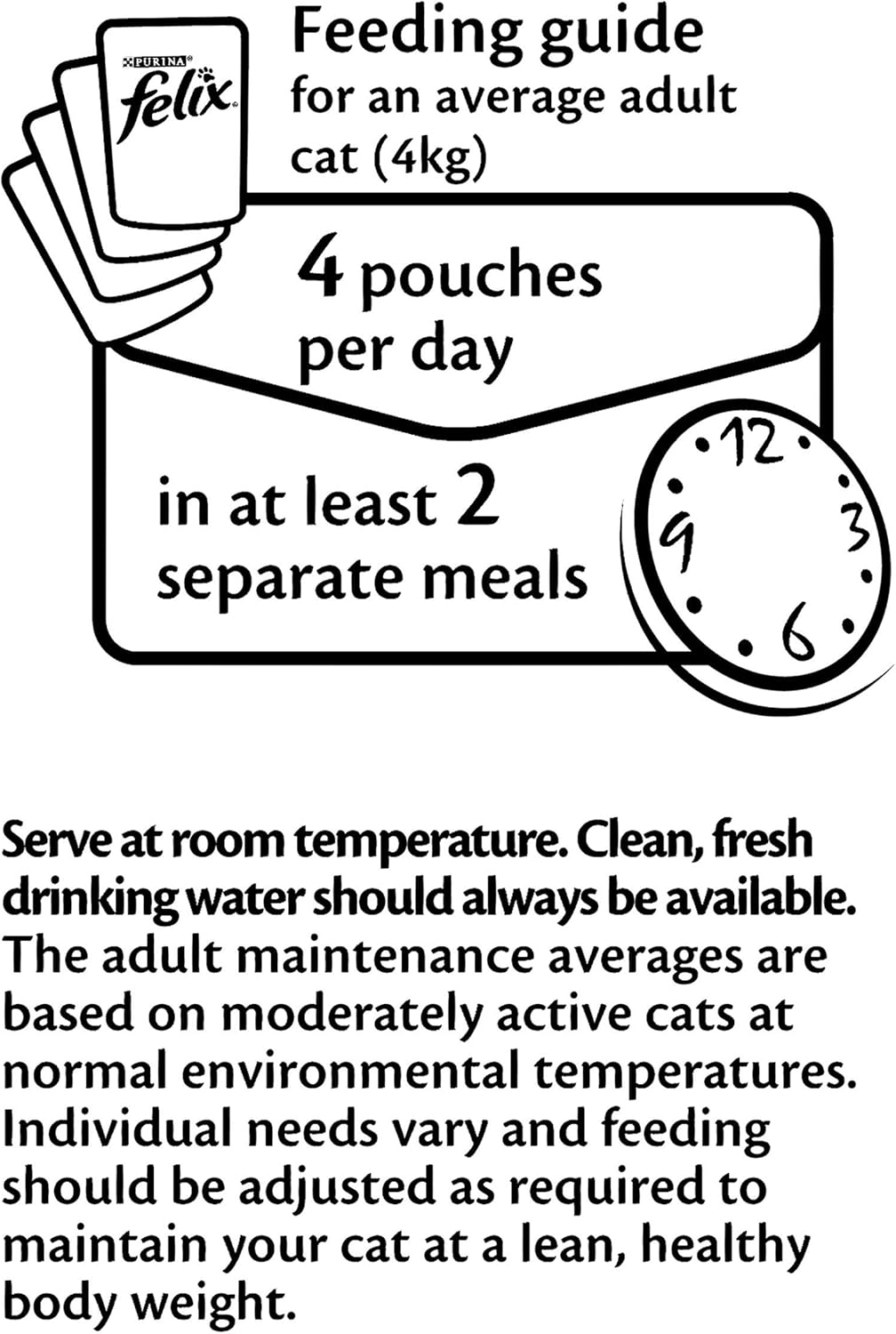Felix Mixed Selection in Jelly Cat Food, 100 g x 80 Pouches