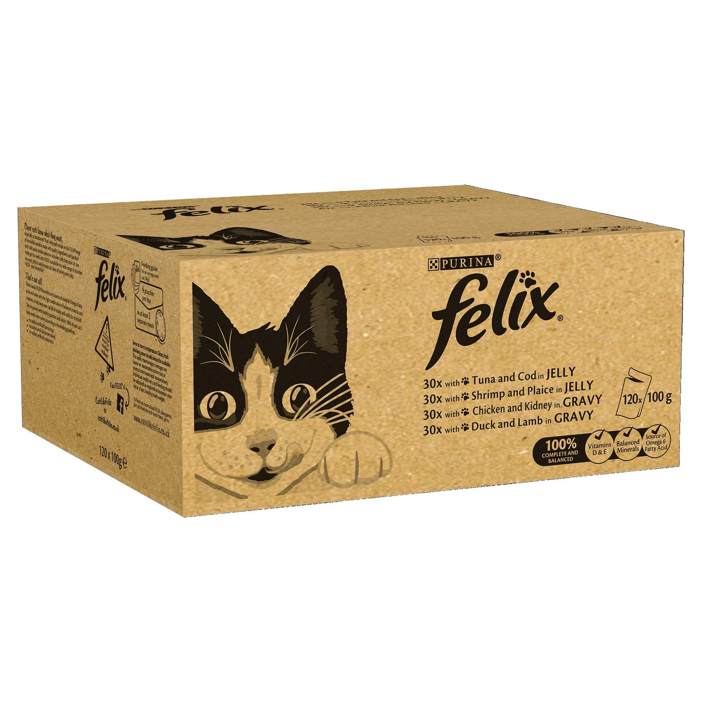 Felix Mixed Selection in Jelly Cat Food 120x100g
