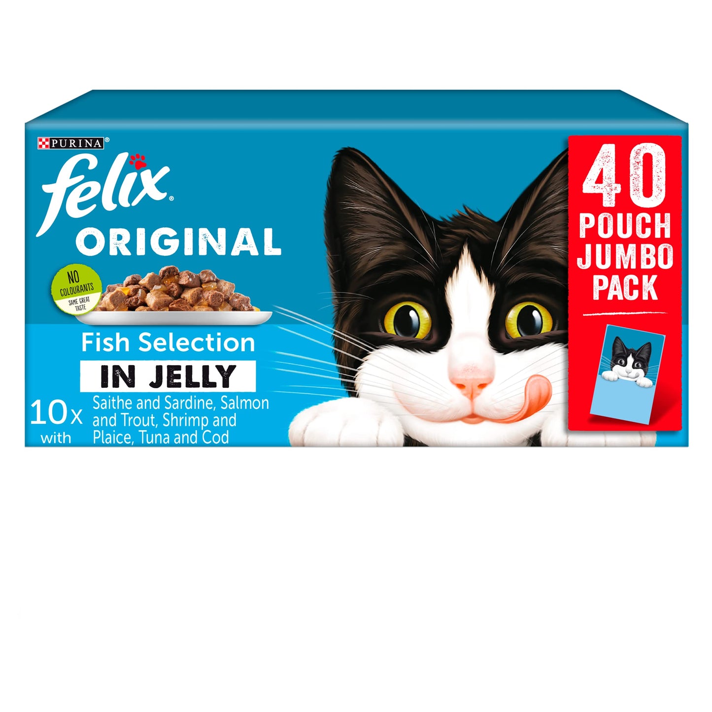 Felix Mixed Selection in Jelly Cat Food 120x100g