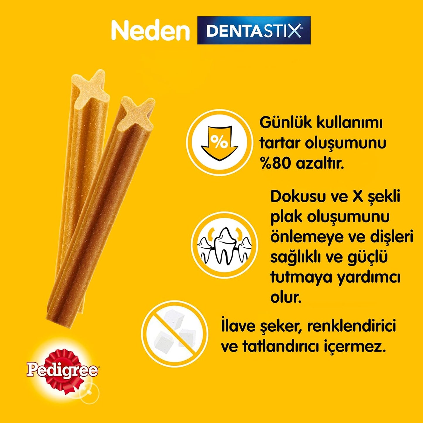 Pedigree DentaStix for Medium Dogs (Pack of 54)