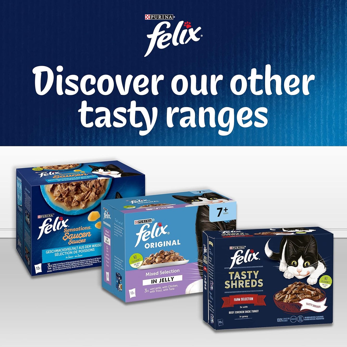 Felix As Good As It Looks 7+ Mixed Cat Food 120x100g
