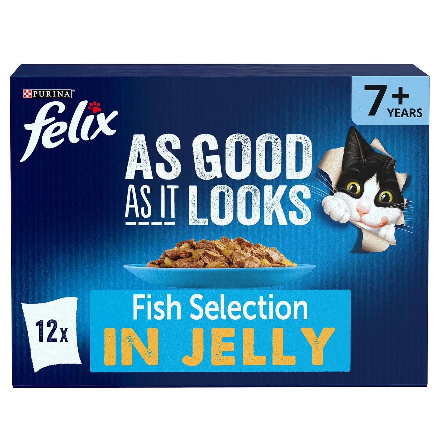 Felix As Good As It Looks Cat Food Mix PAck 44 x 100 g