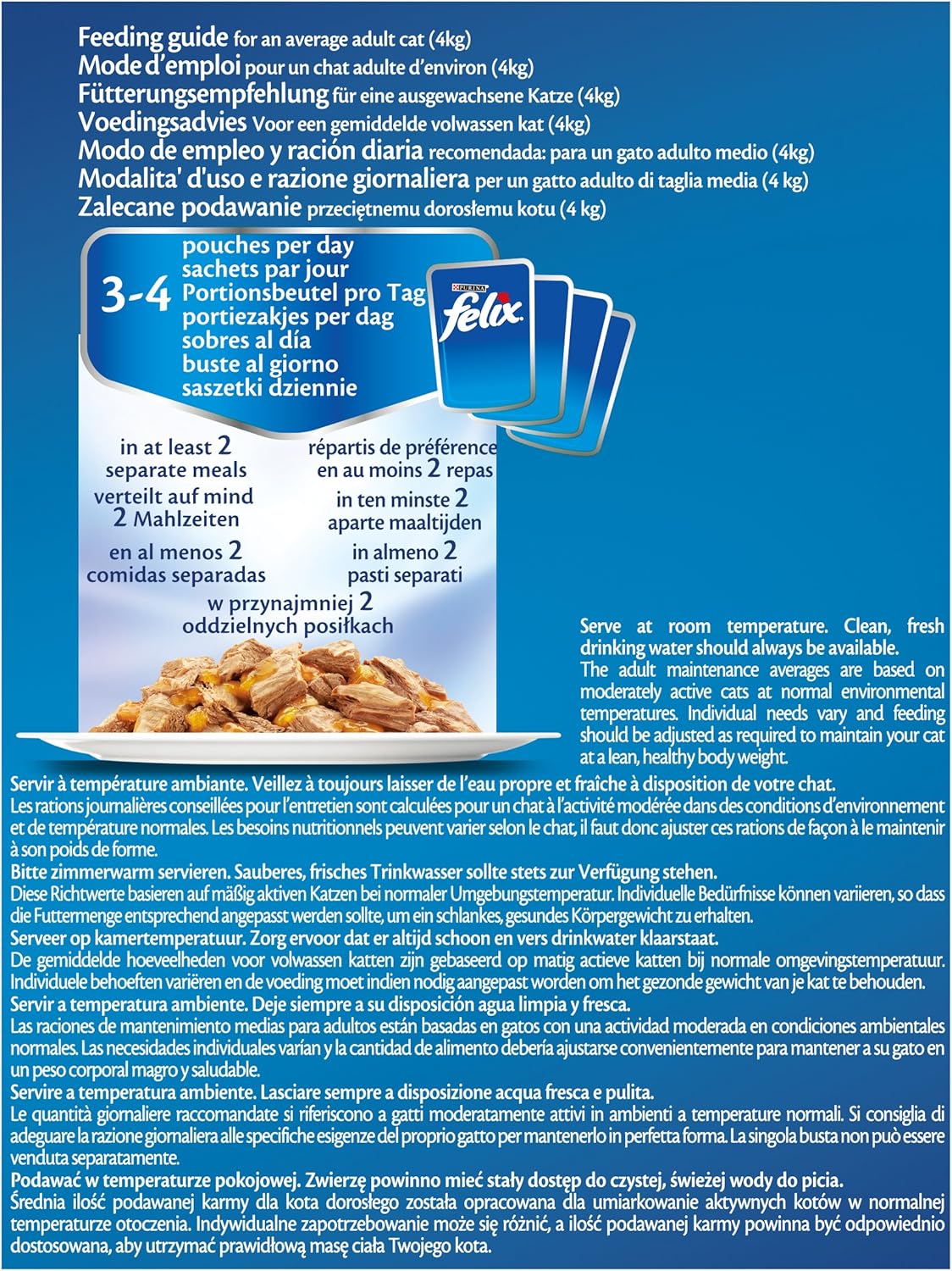 Felix As Good As It Looks Cat Food Mix PAck 44 x 100 g